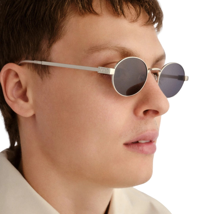 Le Specs Poseidon Deux Silver Smoke Mono