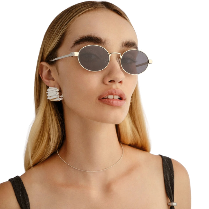 Le Specs Poseidon Deux Silver Smoke Mono