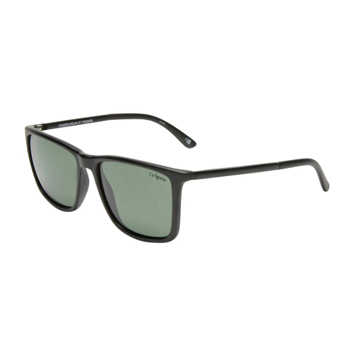 Le Specs Tweedledum Matte Black Polar