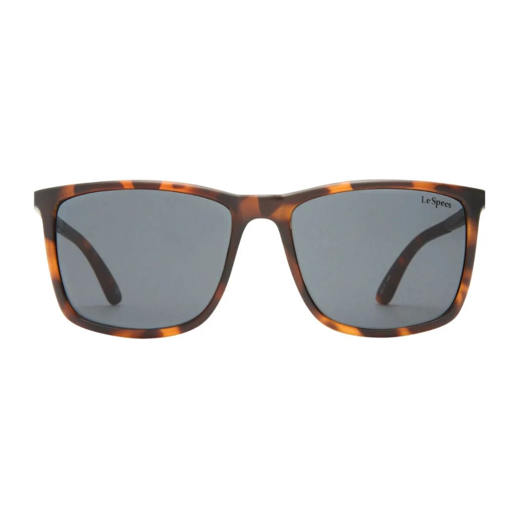 Le Specs Tweedledum Matte Tort Black