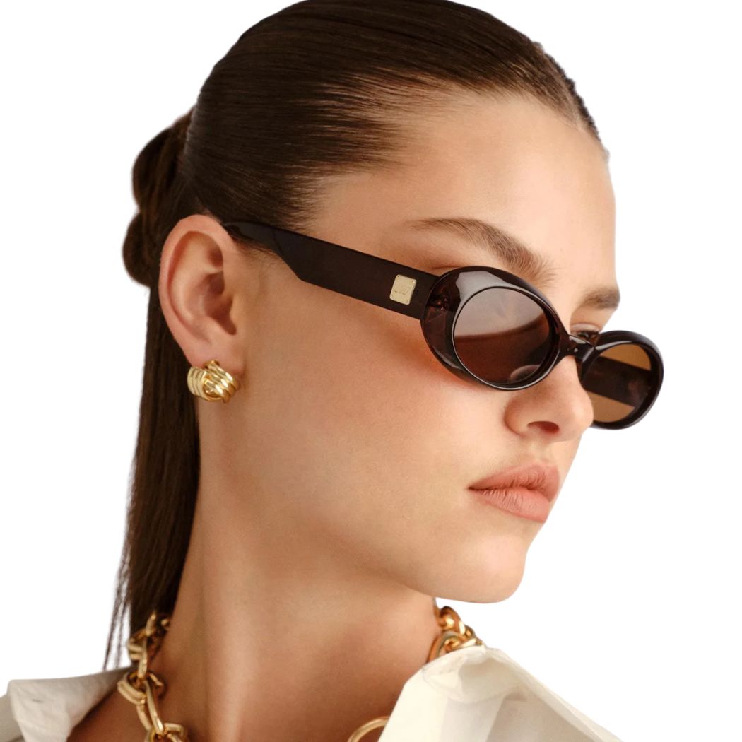 Le Specs Work It Cocoa Polar