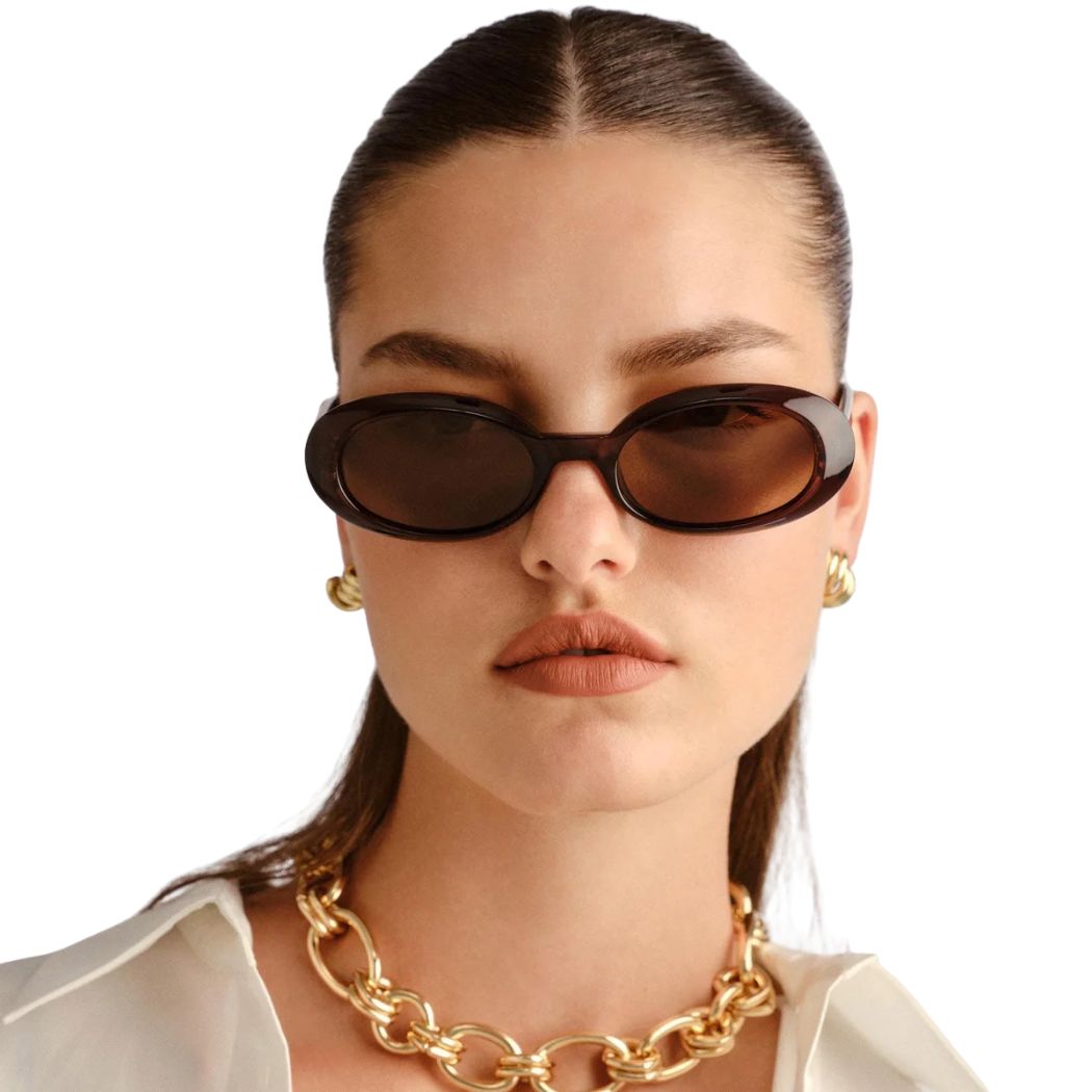 Le Specs Work It Cocoa Polar