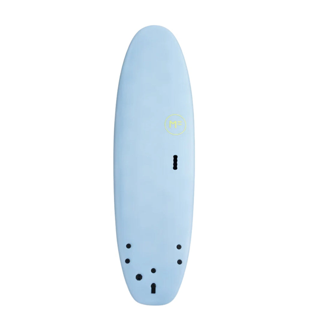 MF 6'6 Supersoft Tri Sky Blue Soy Softboard  