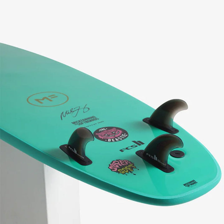 MF 8'0 Beastie Supersoft Tri Aqua Marine