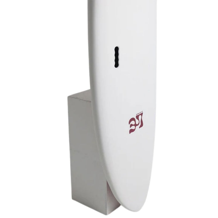MF x Laura 7'6 Sugar Glider Supersoft White Maroon