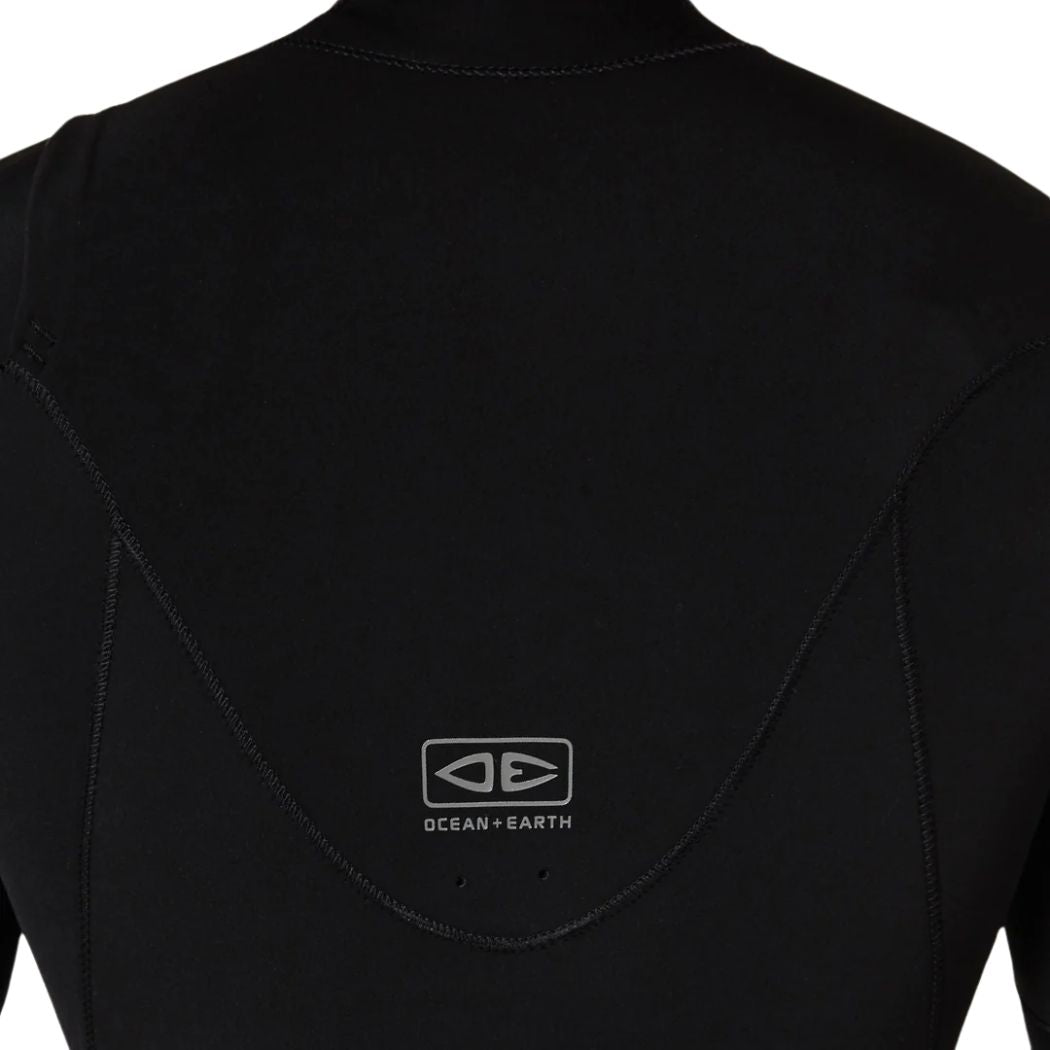 Mens Double Black Chest Zip Steamer 3 2mm