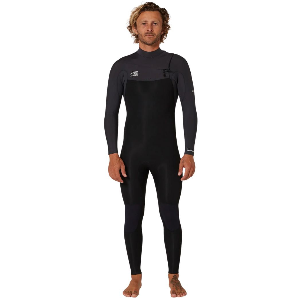 Mens Free Flex Chest Zip 3 2mm