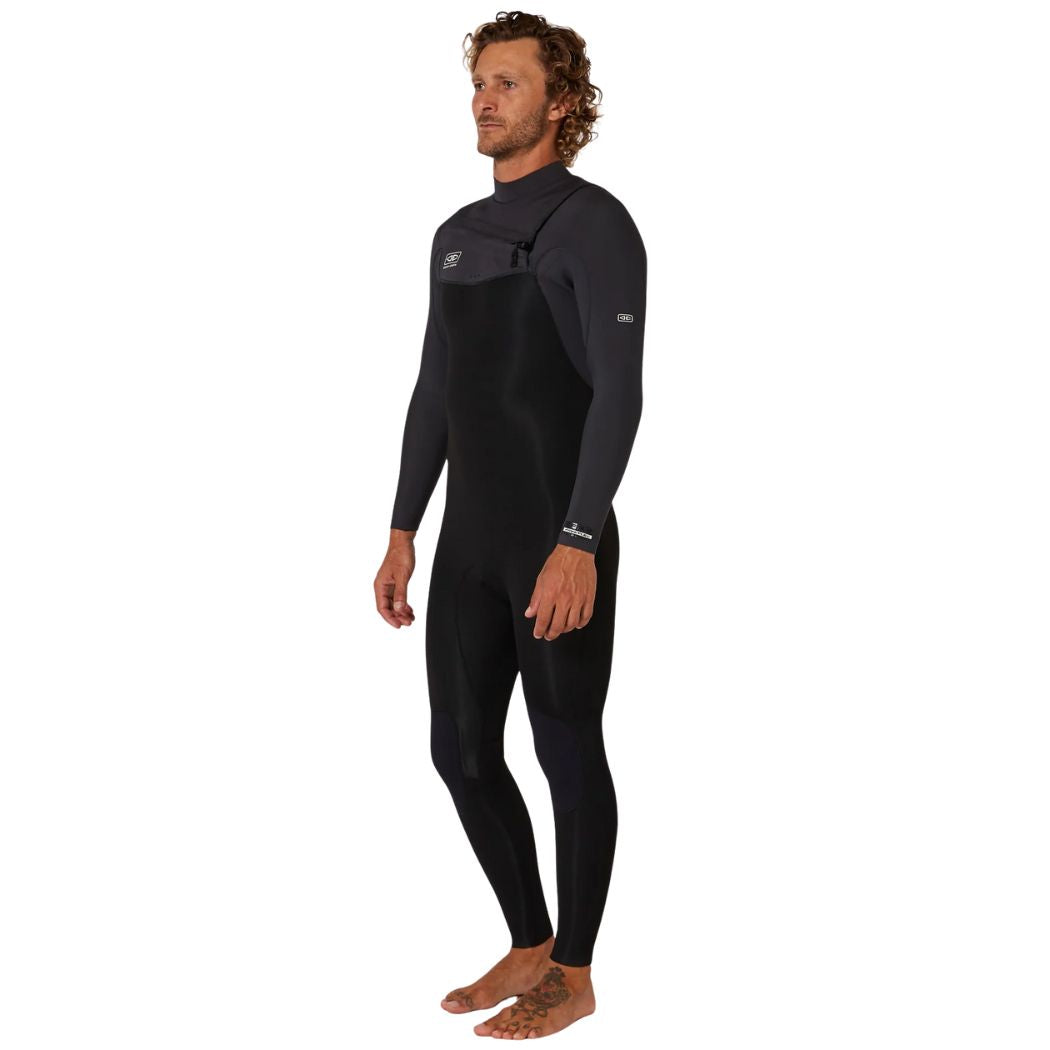 Mens Free Flex Chest Zip 3 2mm