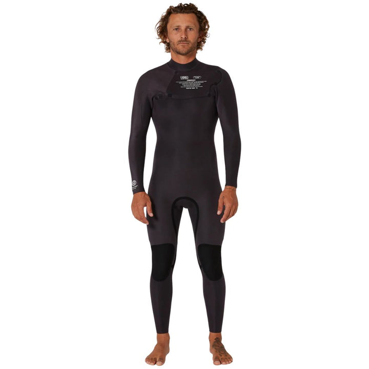Mens Free Flex Chest Zip 3 2mm