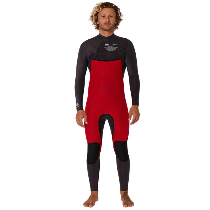Mens Free Flex Chest Zip 4 3mm