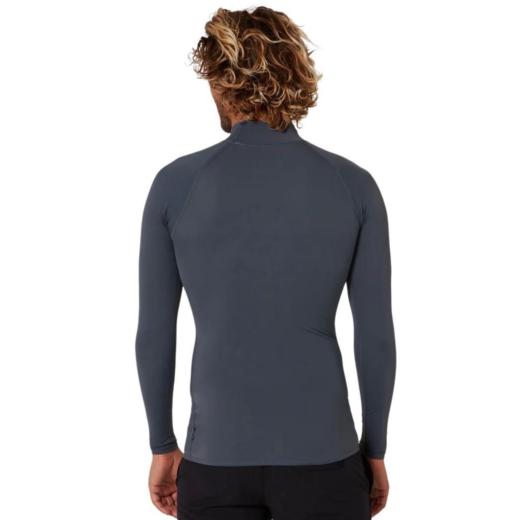 Ocean and Earth Mens Script Rash Long Sleeve Rash Shirt