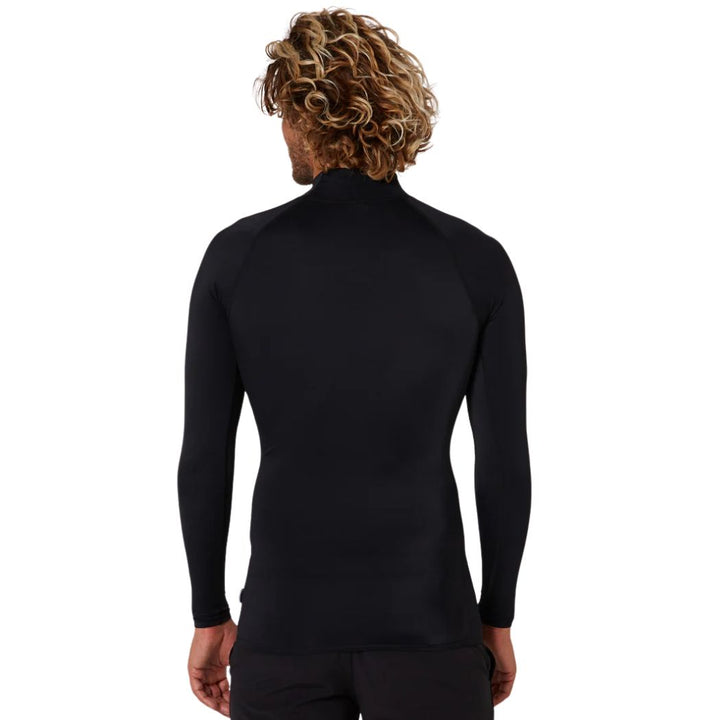 Ocean and Earth Mens Script Rash Long Sleeve Rash Shirt