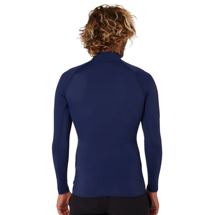 Ocean and Earth Mens Script Rash Long Sleeve Rash Shirt