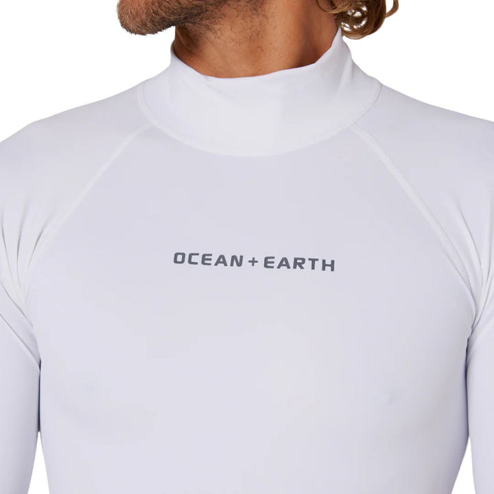 Ocean and Earth Mens Script Short Sleeve Rash Shirt