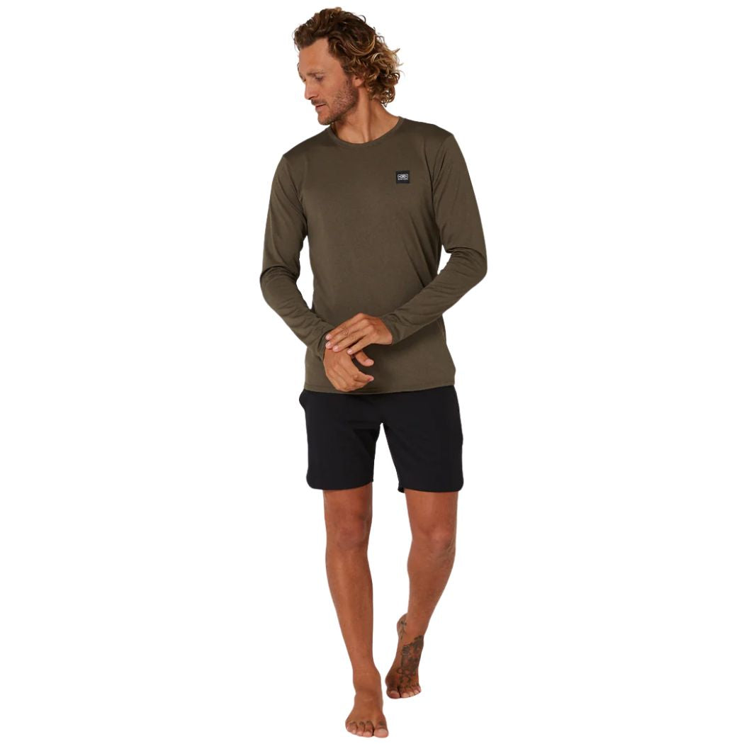 Ocean and Earth Mens Surf Long Sleeve Rash Shirt
