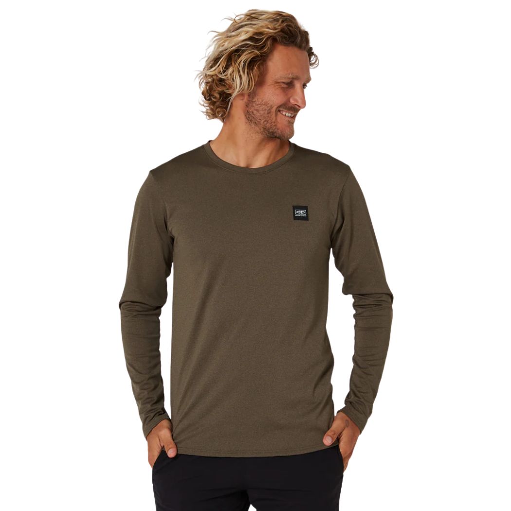 Ocean and Earth Mens Surf Long Sleeve Rash Shirt