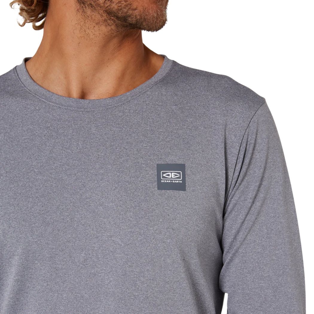 Ocean and Earth Mens Surf Long Sleeve Rash Shirt