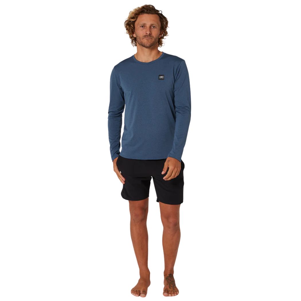 Ocean and Earth Mens Surf Long Sleeve Rash Shirt