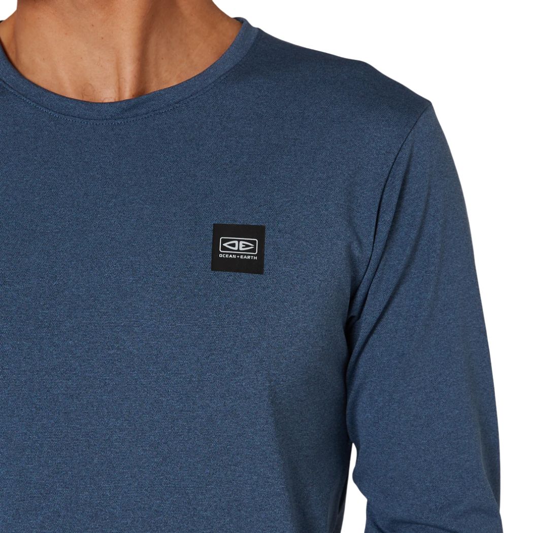 Ocean and Earth Mens Surf Long Sleeve Rash Shirt