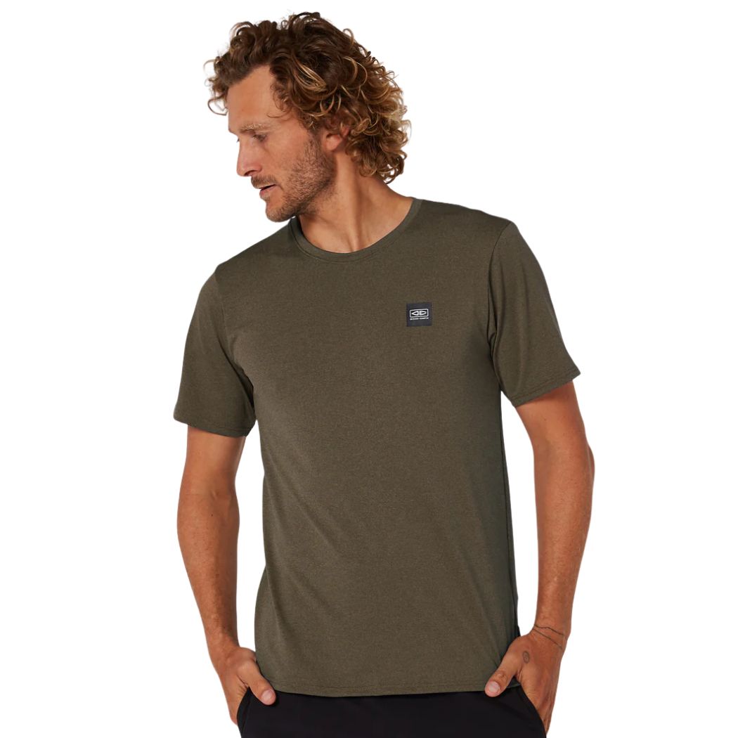 Ocean and Earth Mens Surf Short Sleeve Rash Shirt