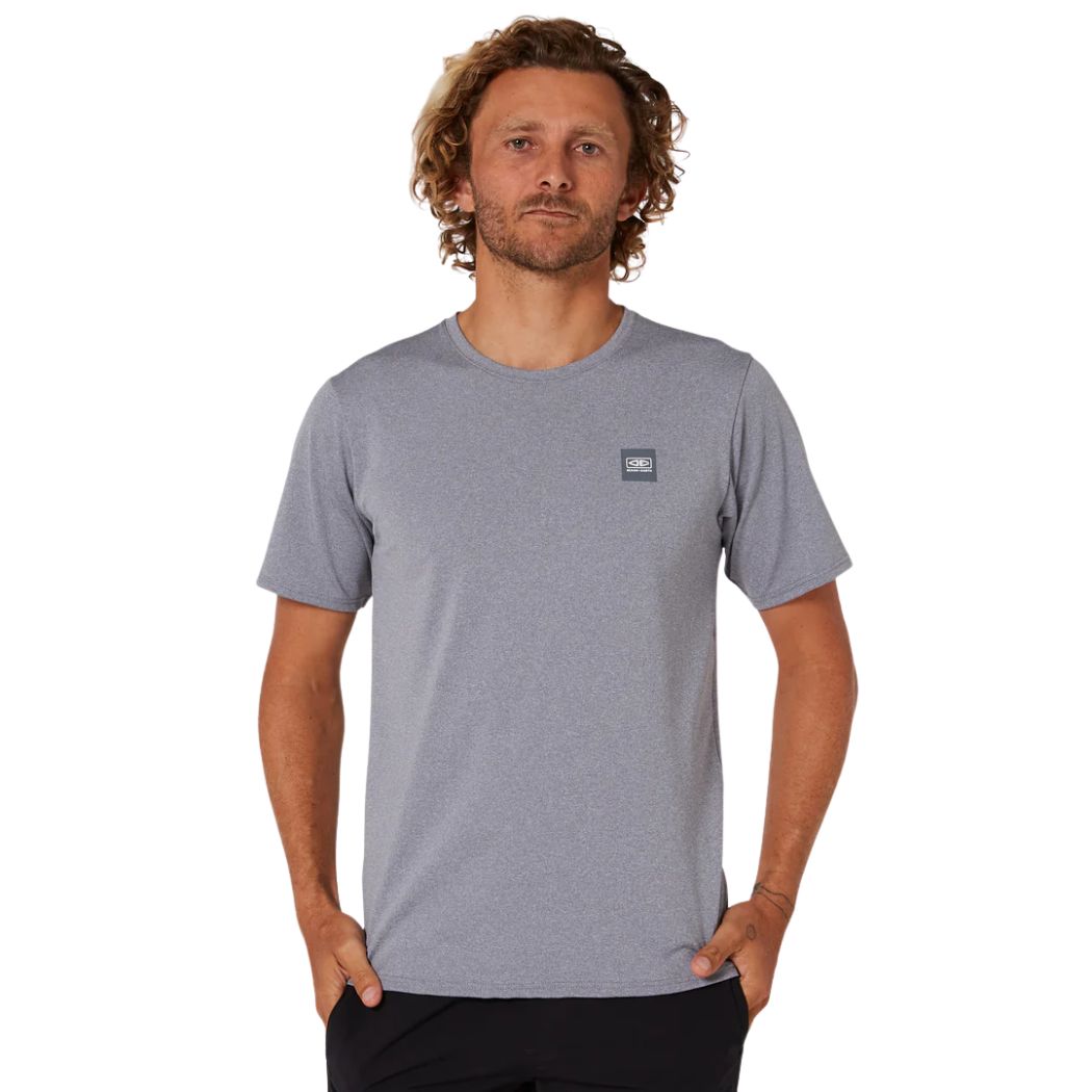 Ocean and Earth Mens Surf Short Sleeve Rash Shirt
