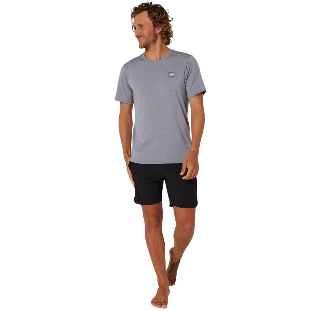 Ocean and Earth Mens Surf Short Sleeve Rash Shirt