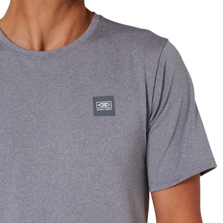 Ocean and Earth Mens Surf Short Sleeve Rash Shirt