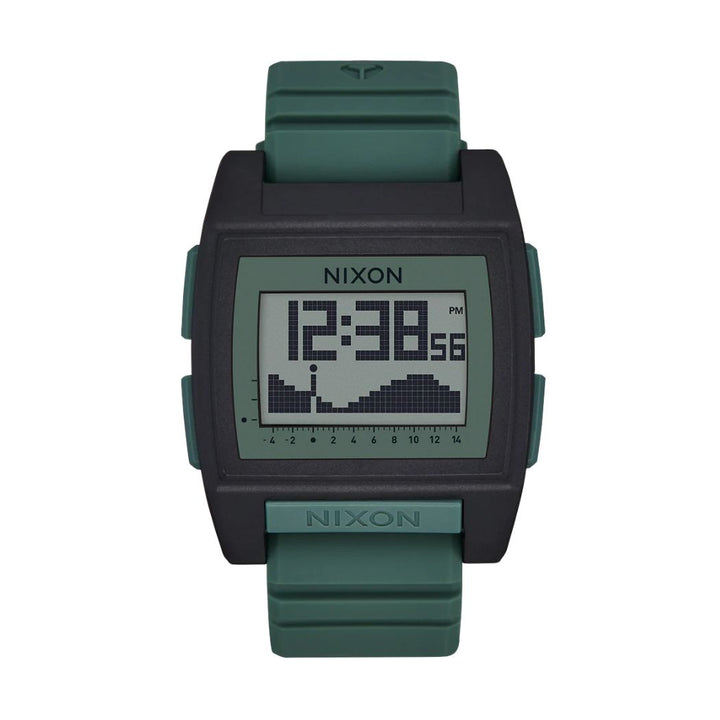 Nixon Base Tide Pro Watch Black Sage