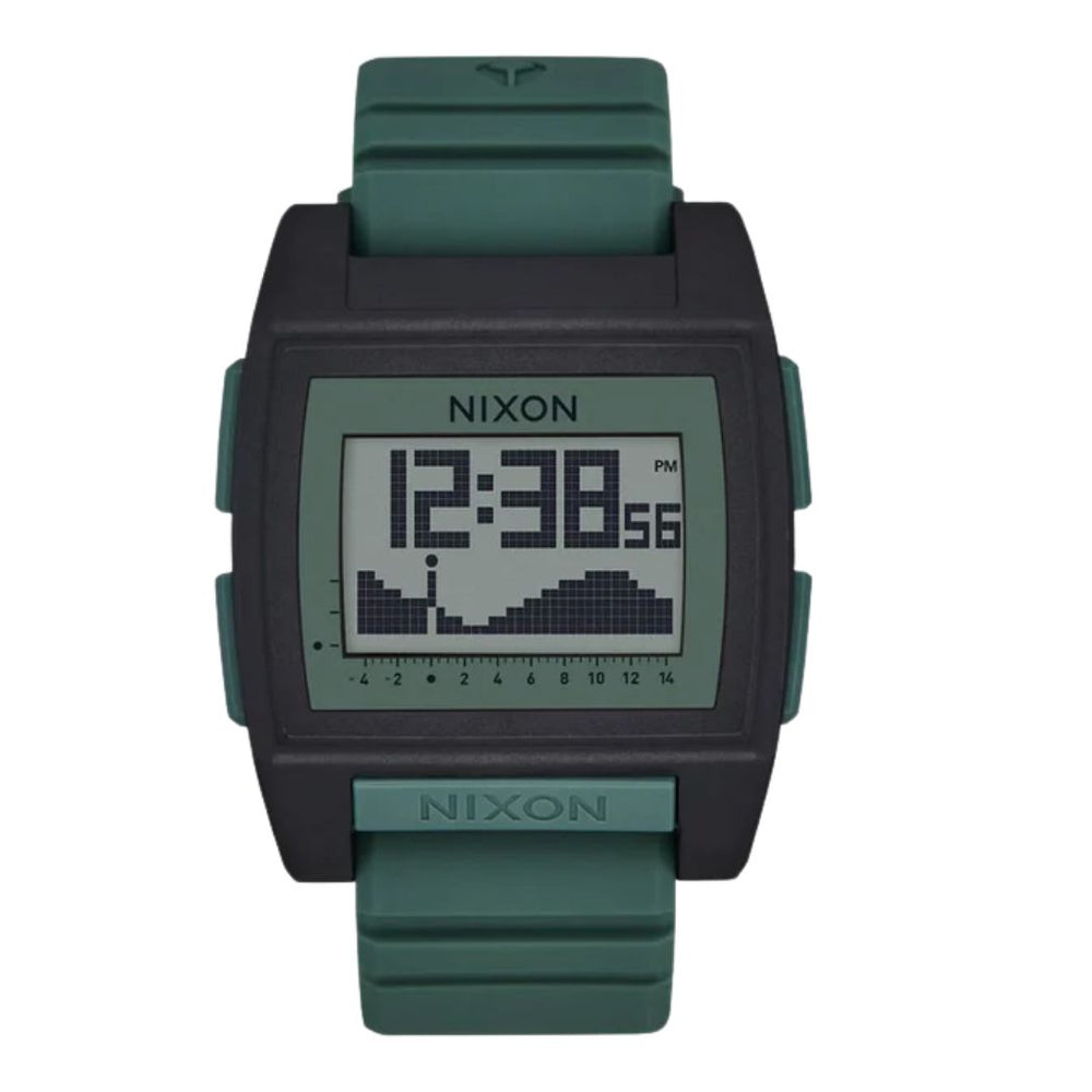 Nixon Base Tide Pro Watch Black Sage