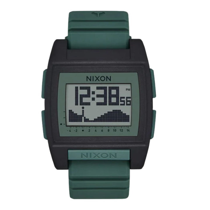 Nixon Base Tide Pro Watch Black Sage