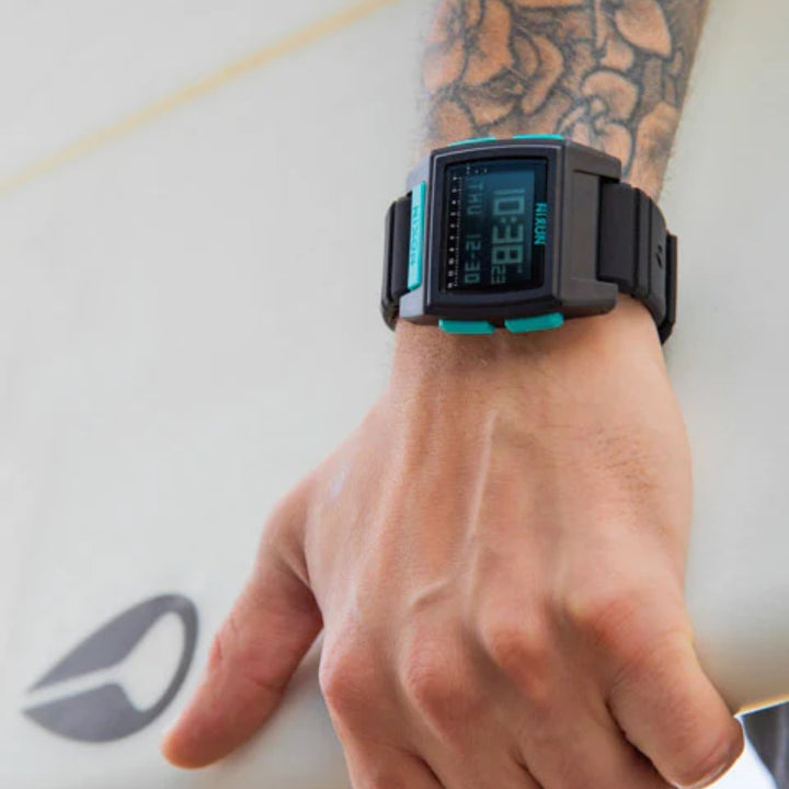 Nixon Base Tide Pro Watch All Black Blue