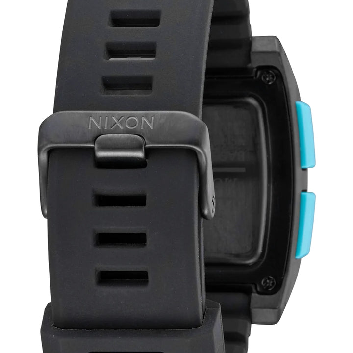 Nixon Base Tide Pro Watch All Black Blue
