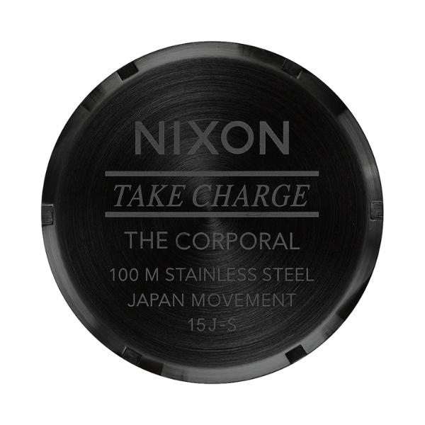 Nixon Corporal SS Matte Black Gold