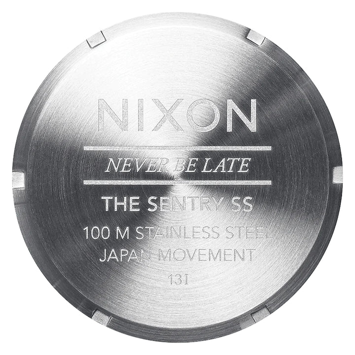 Nixon Sentry SS Watch Blue Sunray