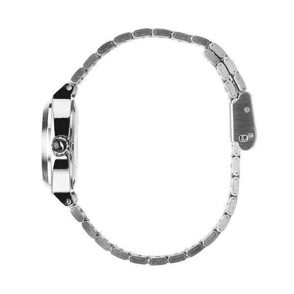 Nixon Small Time Teller Watch All Silver