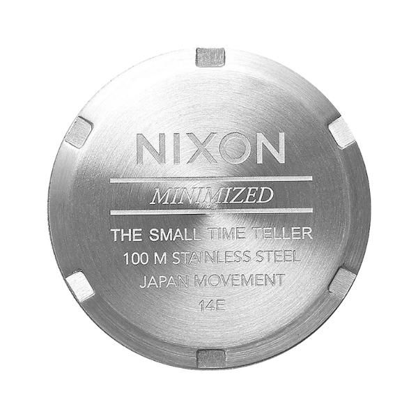 Nixon Small Time Teller Watch All Silver