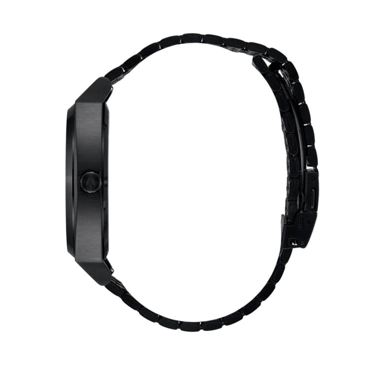 Nixon Time Teller Solar All Black White