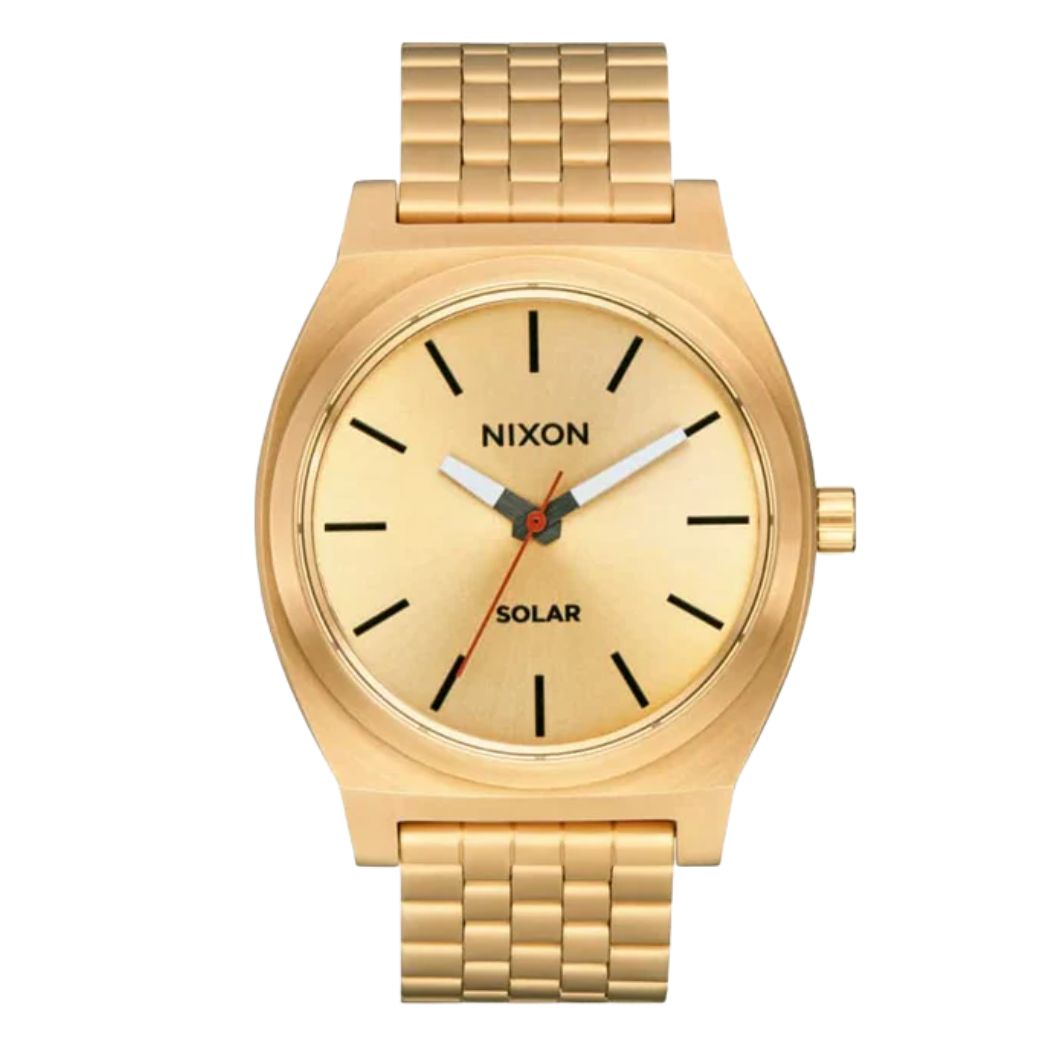 Nixon Time Teller Solar All Gold Black