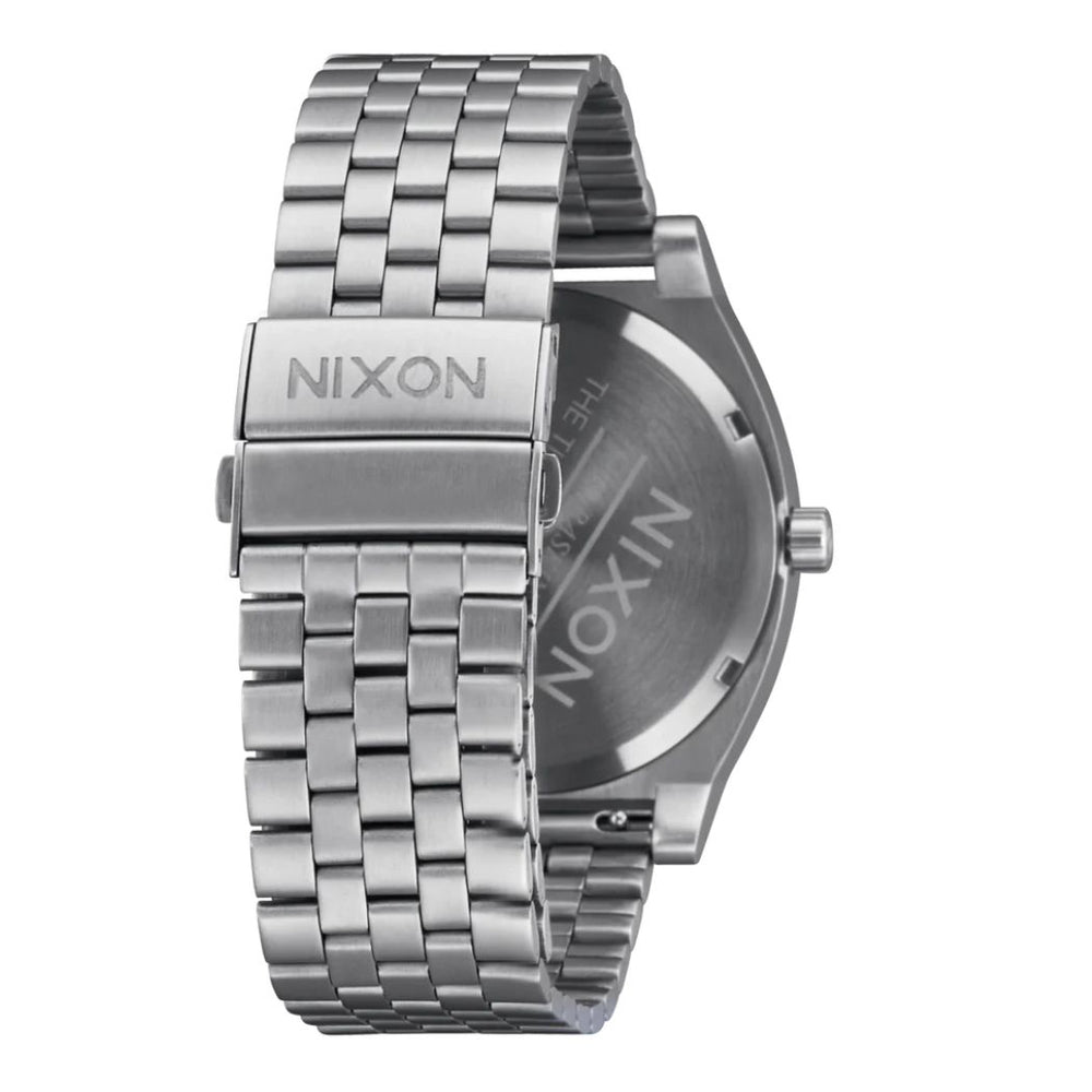 Nixon Time Teller Solar Silver Dusty Blue Sunray