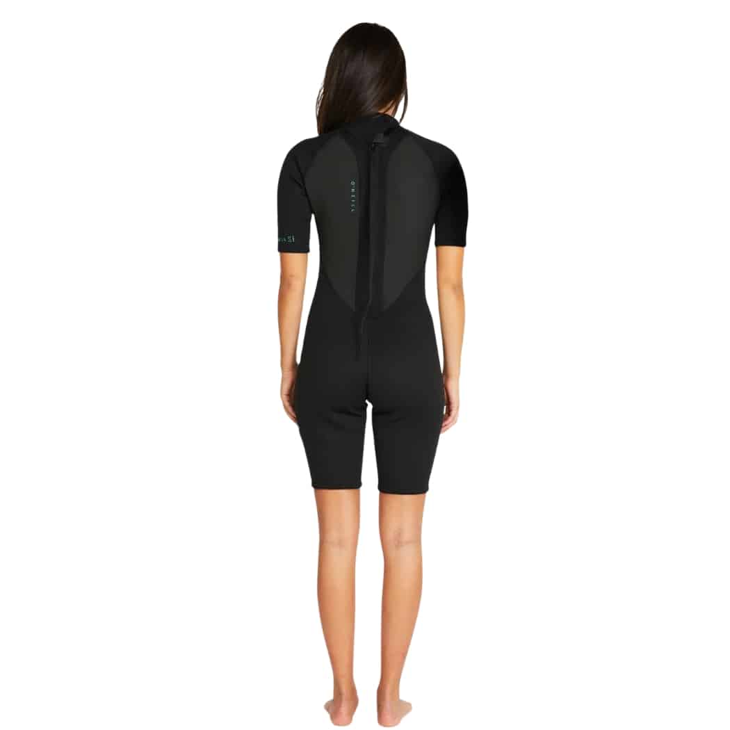 O'Neill Womens Factor Back Zip SS 2mm Spring Suit