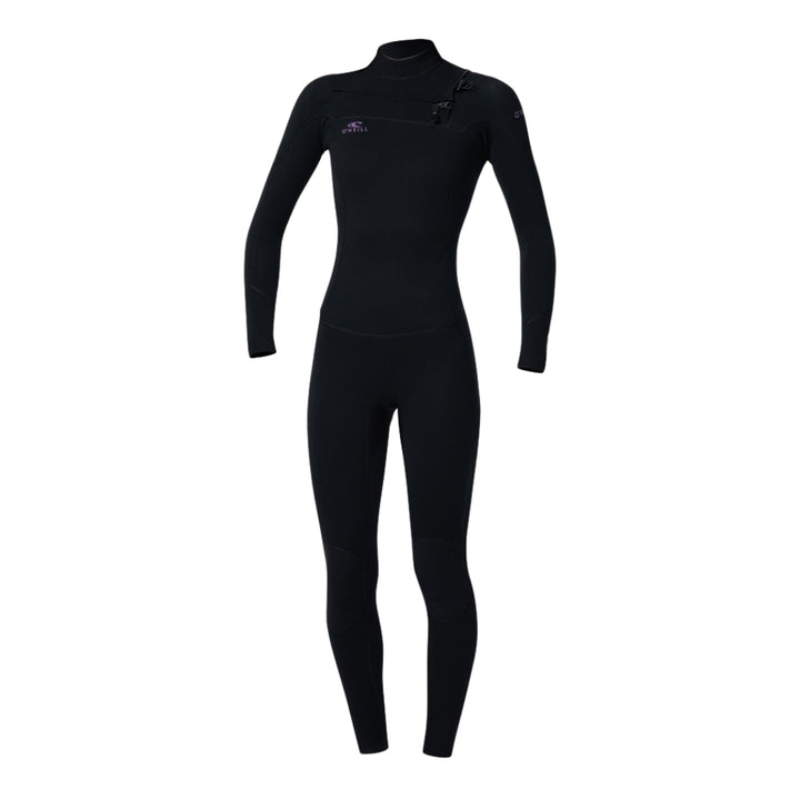 O'Neill Womens Hyperfreak 1.5mm Wetsuit Jacket Black Black