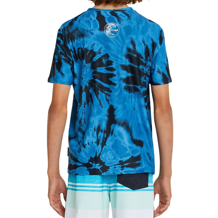 O'Neill Boys Dopedye Short Sleeve Rash Shirt