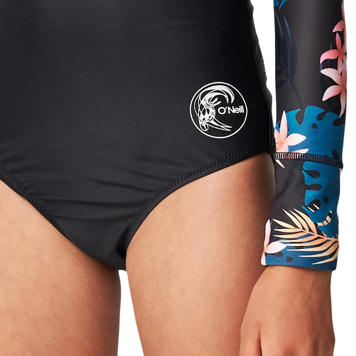 O'Neill Girls Bahia Lycra BZ LS Surf Suit Balmy Nights