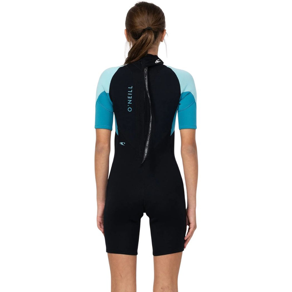 O'Neill Girls Reactor 2 BZ SS Springsuit 2mm Bright Blue