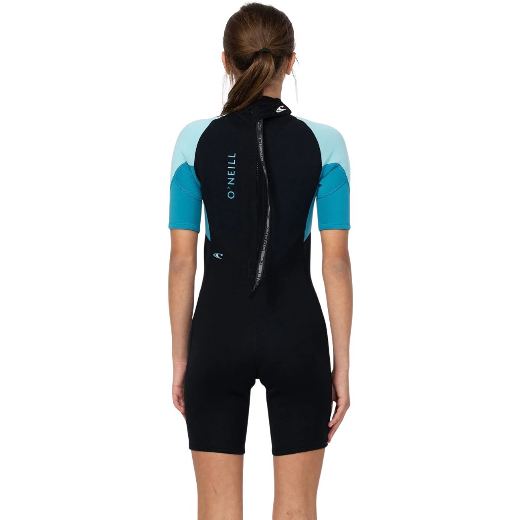 O'Neill Girls Reactor 2 BZ SS Springsuit 2mm Bright Blue