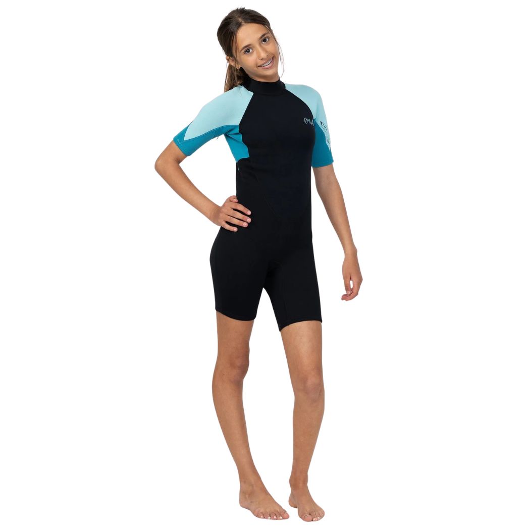 O'Neill Girls Reactor 2 BZ SS Springsuit 2mm Bright Blue