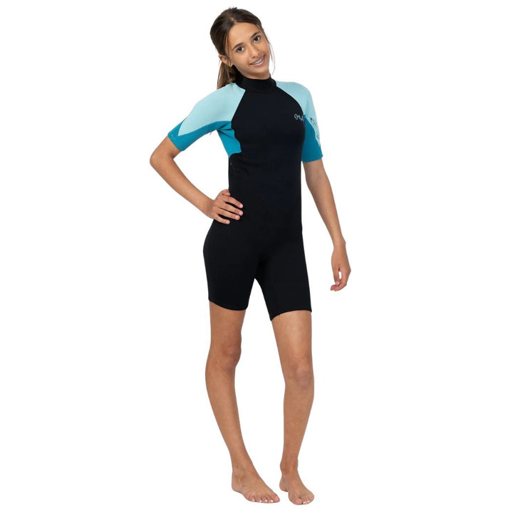 O'Neill Girls Reactor 2 BZ SS Springsuit 2mm Bright Blue