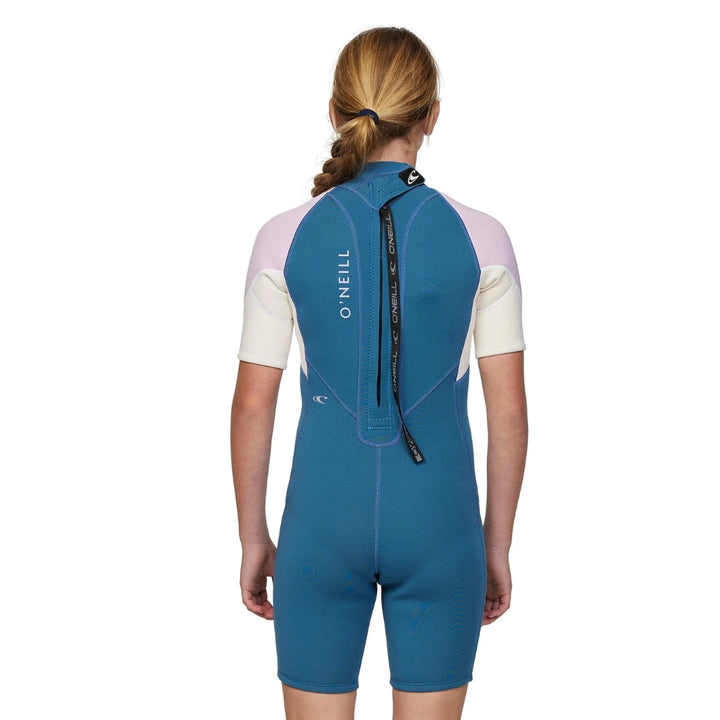 O'Neill Girls Reactor 2 BZ SS Springsuit 2mm Deep Blue