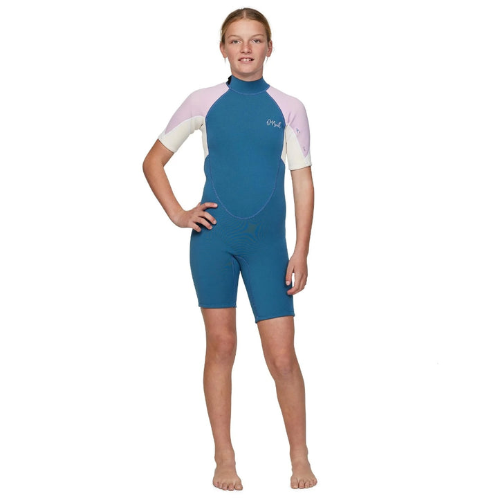 O'Neill Girls Reactor 2 BZ SS Springsuit 2mm Deep Blue