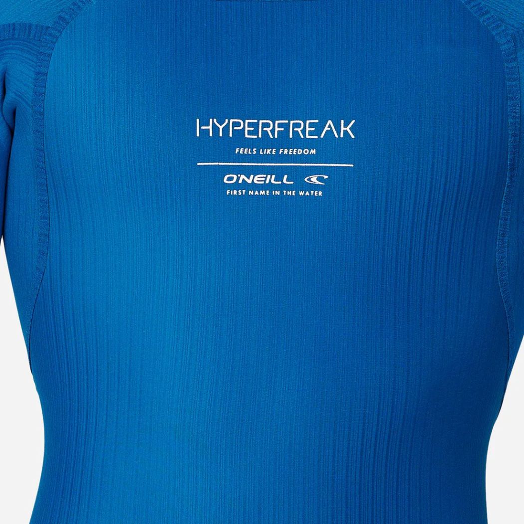 O'Neill Hyperfreak Back Zip 3-2 Steamer Black Black